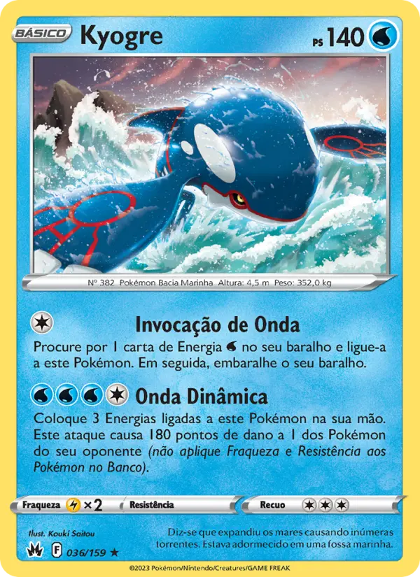 Kyogre — Realeza Absoluta 036