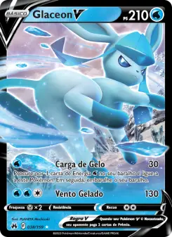 Glaceon V — Realeza Absoluta 038