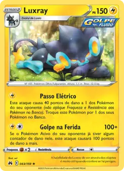 Luxray — Realeza Absoluta 043