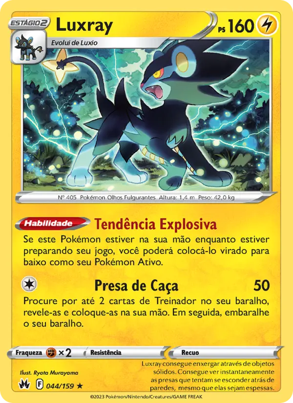 Luxray — Realeza Absoluta 044