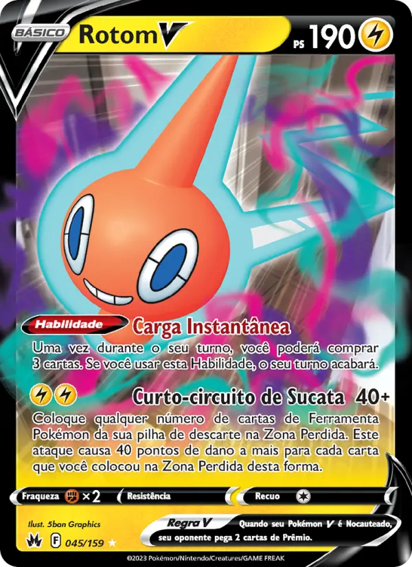 Rotom V — Realeza Absoluta 045