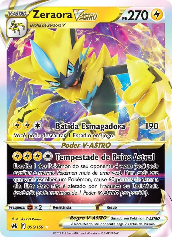 Zeraora V-ASTRO — Realeza Absoluta 055