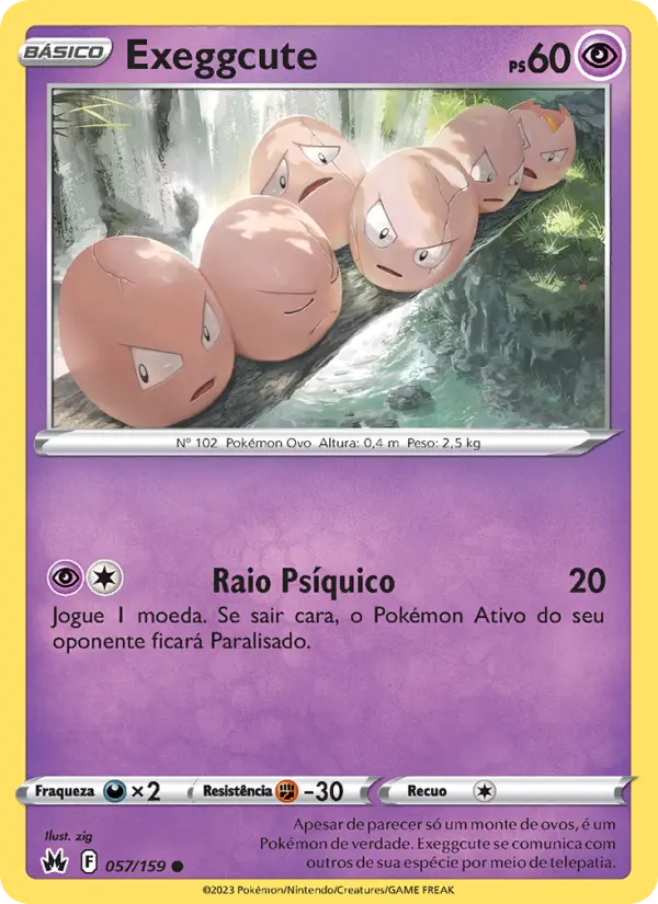 Exeggcute — Realeza Absoluta 057