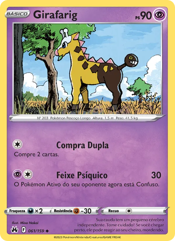 Girafarig — Realeza Absoluta 061