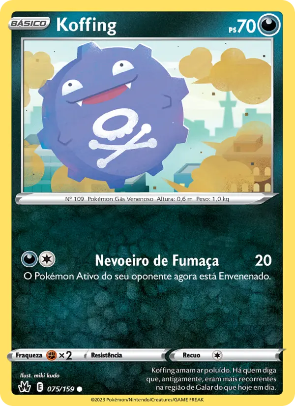 Koffing — Realeza Absoluta 075