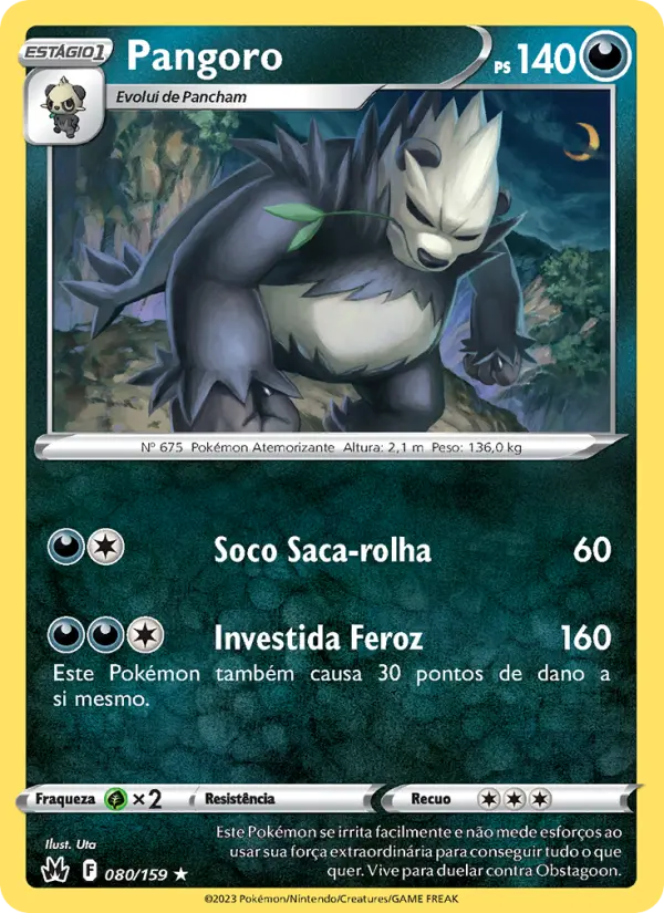 Pangoro — Realeza Absoluta 080