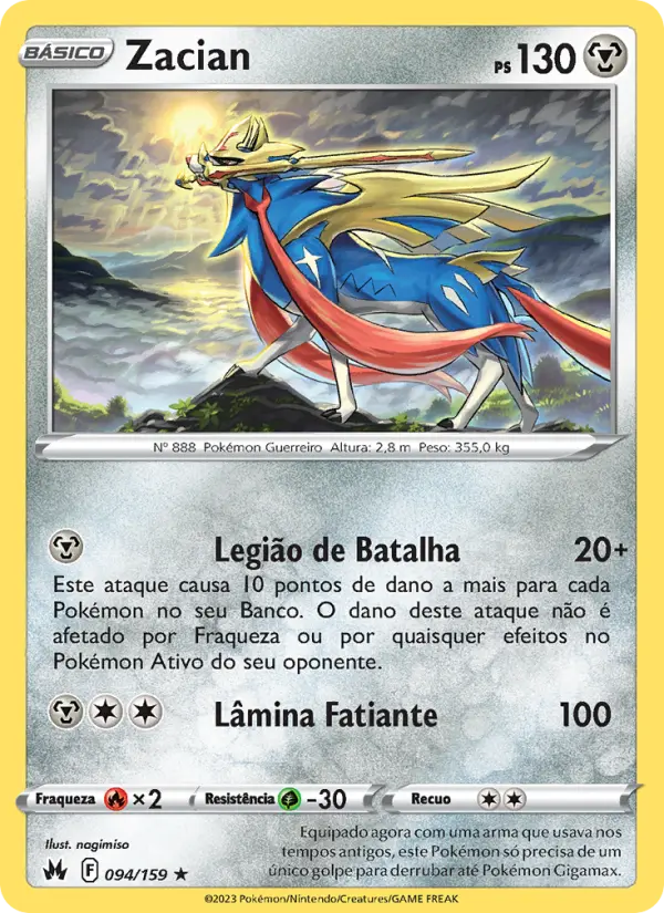 Zacian — Realeza Absoluta 094