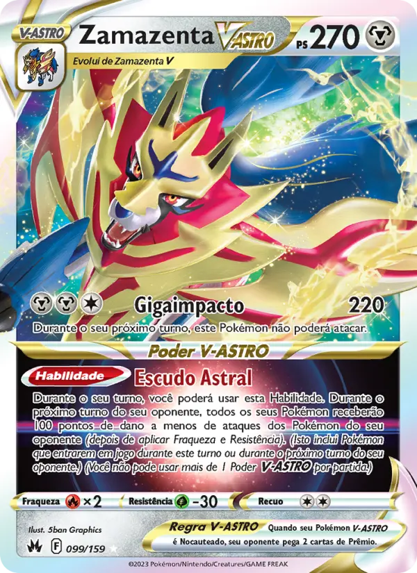 Zamazenta V-ASTRO — Realeza Absoluta 099