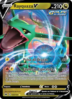Rayquaza V — Realeza Absoluta 100