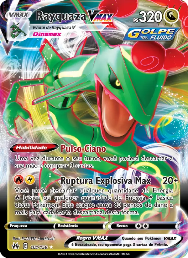 Rayquaza VMAX — Realeza Absoluta 101