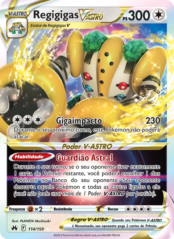 Regigigas V-ASTRO — Realeza Absoluta 114