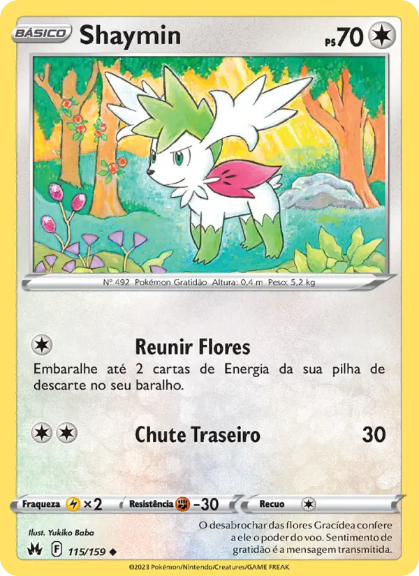 Shaymin — Realeza Absoluta 115