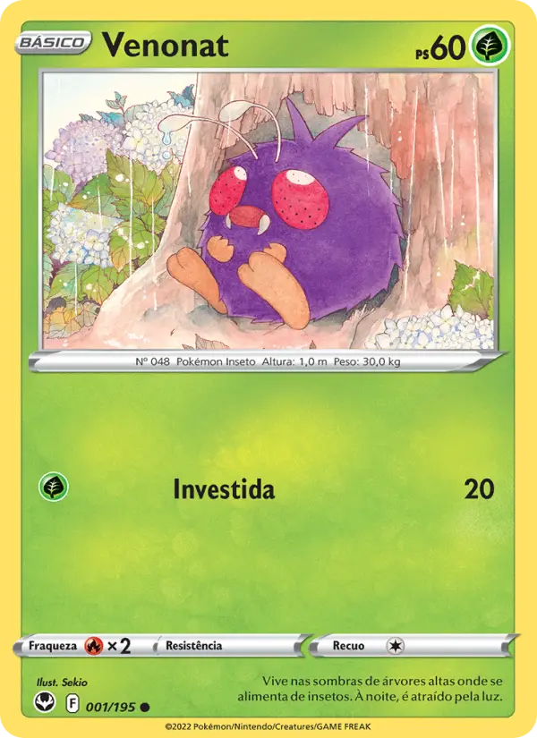 Venonat — Tempestade Prateada 001