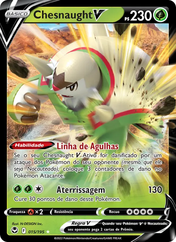 Chesnaught V — Tempestade Prateada 015