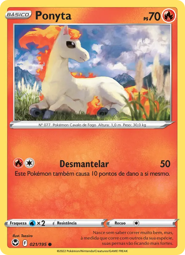 Ponyta — Tempestade Prateada 021
