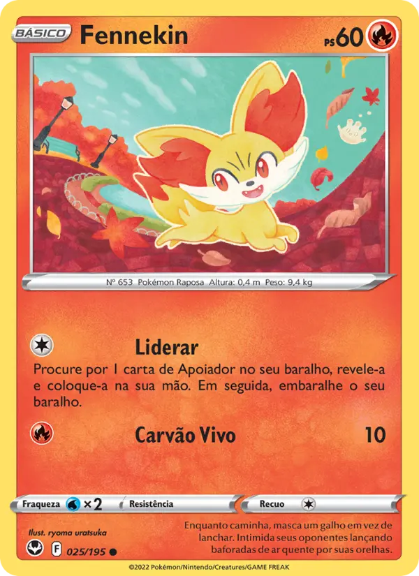 Fennekin — Tempestade Prateada 025