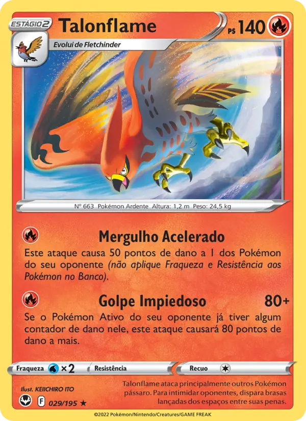 Talonflame — Tempestade Prateada 029