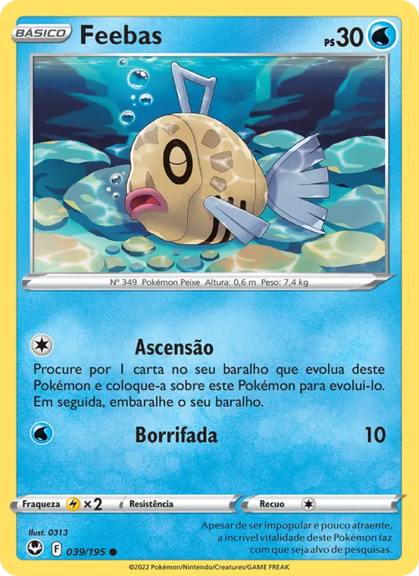 Feebas — Tempestade Prateada 039