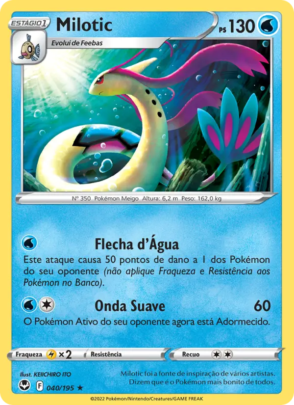 Milotic — Tempestade Prateada 040