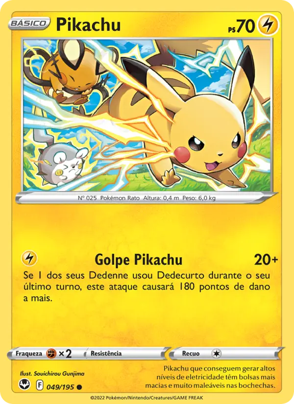 Pikachu — Tempestade Prateada 049