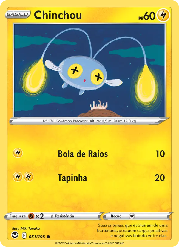 Chinchou — Tempestade Prateada 051