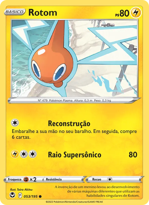 Rotom — Tempestade Prateada 053