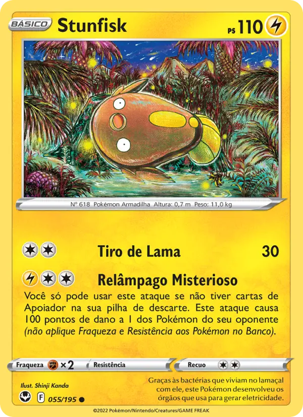 Stunfisk — Tempestade Prateada 055