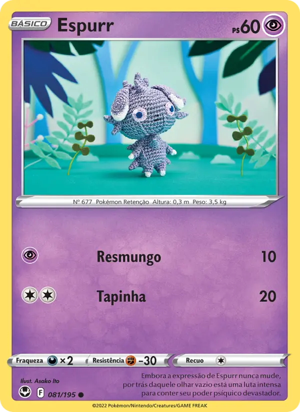 Espurr — Tempestade Prateada 081