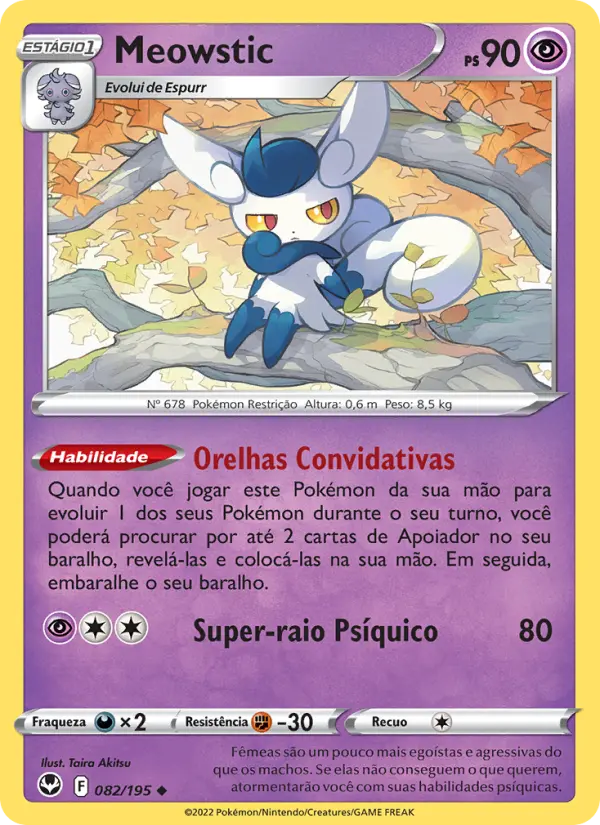 Meowstic - Tempestade Prateada