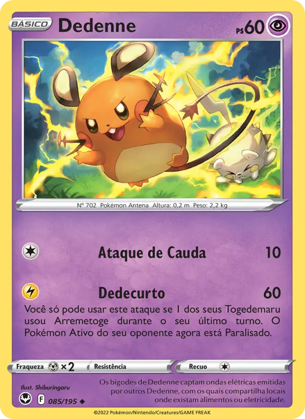 Dedenne - Tempestade Prateada