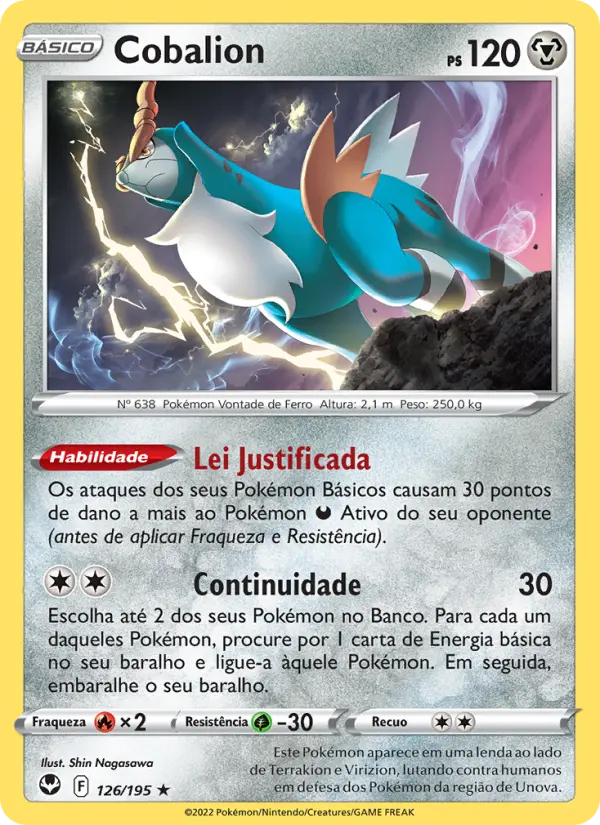 Cobalion - Tempestade Prateada