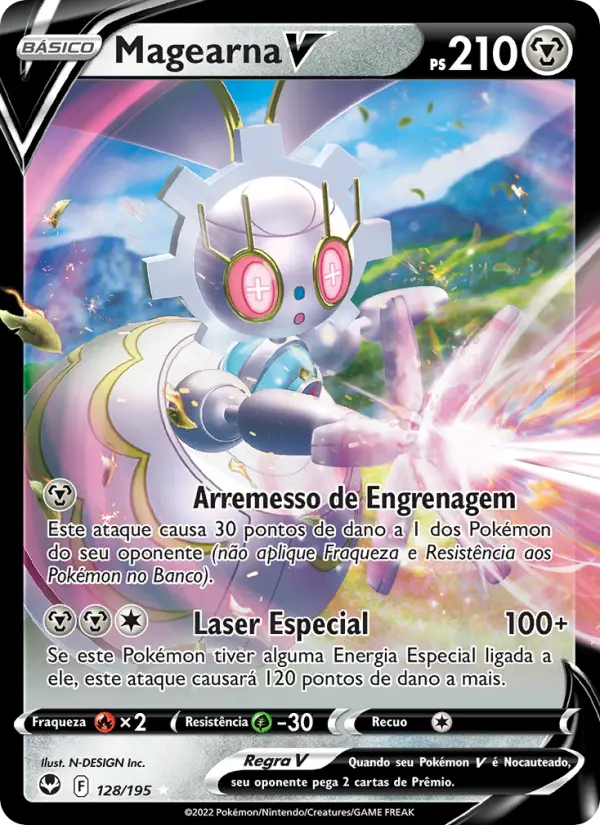 Magearna V - Tempestade Prateada