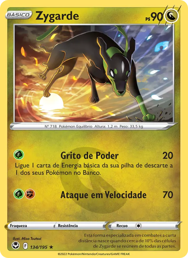 Zygarde — Tempestade Prateada 134