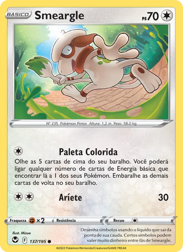 Smeargle — Tempestade Prateada 137