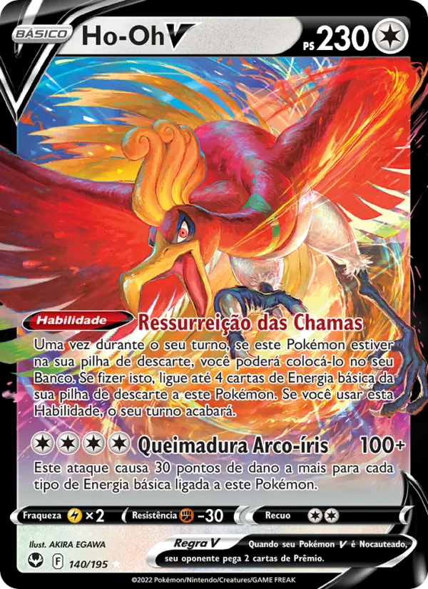 Ho-Oh V — Tempestade Prateada 140