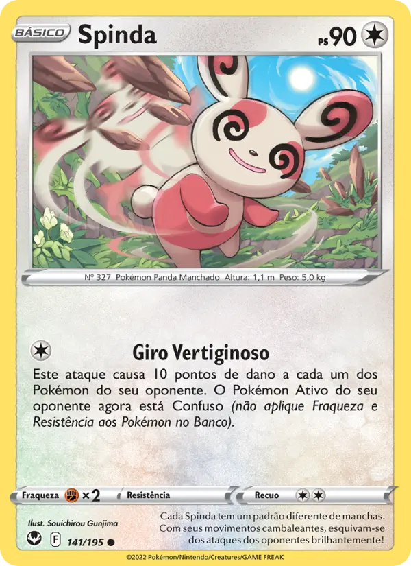 Spinda — Tempestade Prateada 141