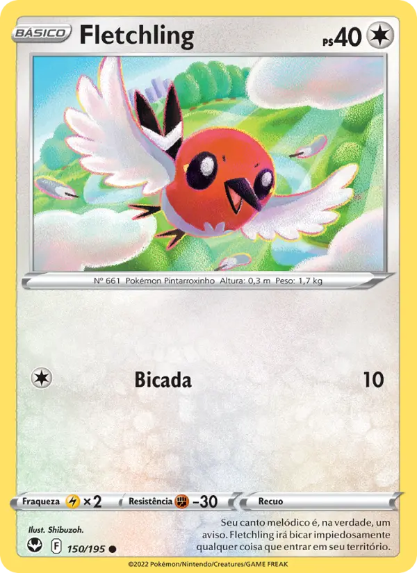 Fletchling — Tempestade Prateada 150