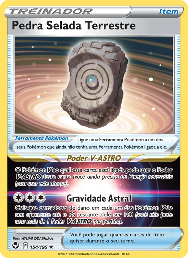 Pedra Selada Terrestre — Tempestade Prateada 154
