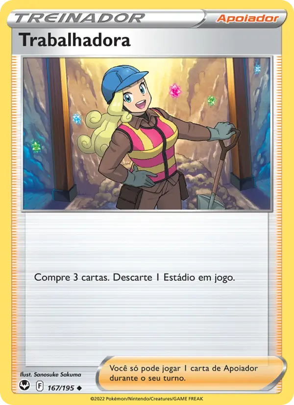 Trabalhadora — Tempestade Prateada 167