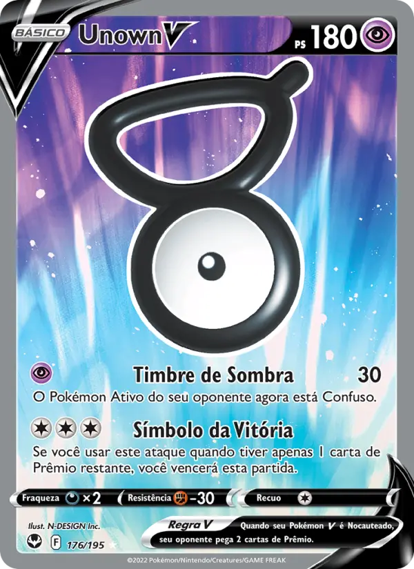 Unown V — Tempestade Prateada 176