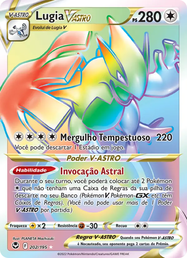 Lugia V-ASTRO — Tempestade Prateada 202