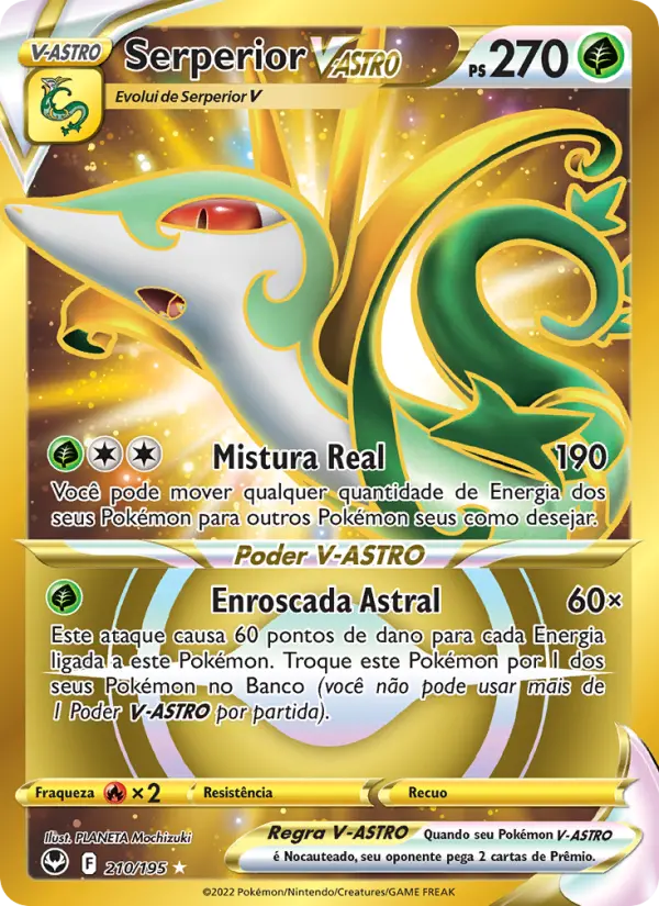 Serperior V-ASTRO — Tempestade Prateada 210