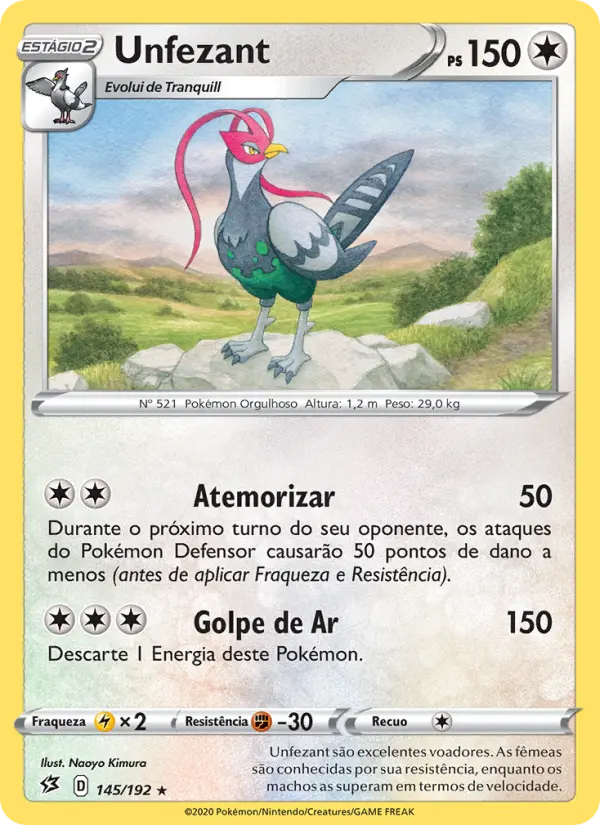 Unfezant — Rixa Rebelde 145