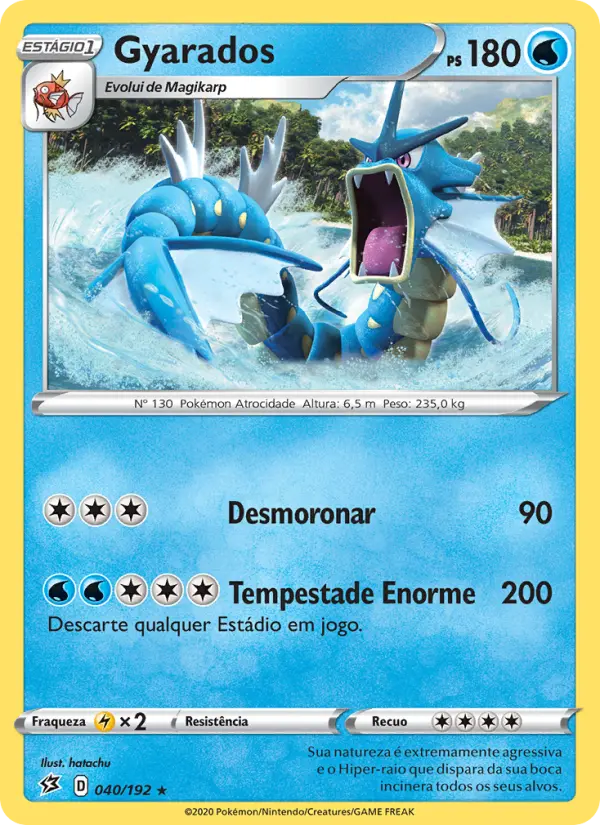 Gyarados — Rixa Rebelde 40