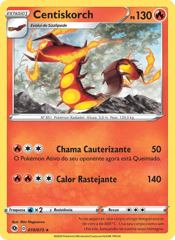 Centiskorch — Caminho do Campeão 10