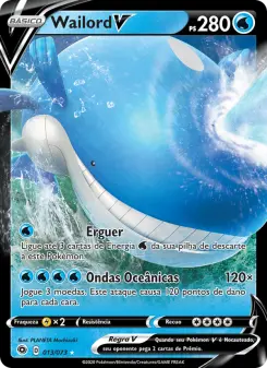 Wailord V — Caminho do Campeão 13