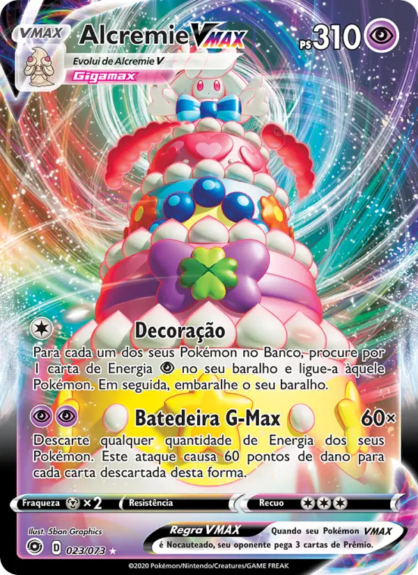 Alcremie VMAX — Caminho do Campeão 23