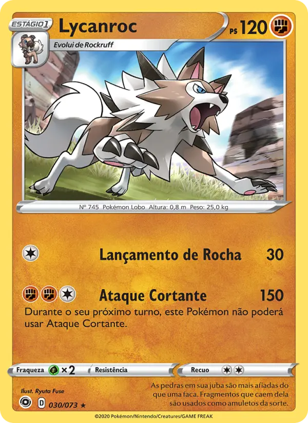 Lycanroc — Caminho do Campeão 30