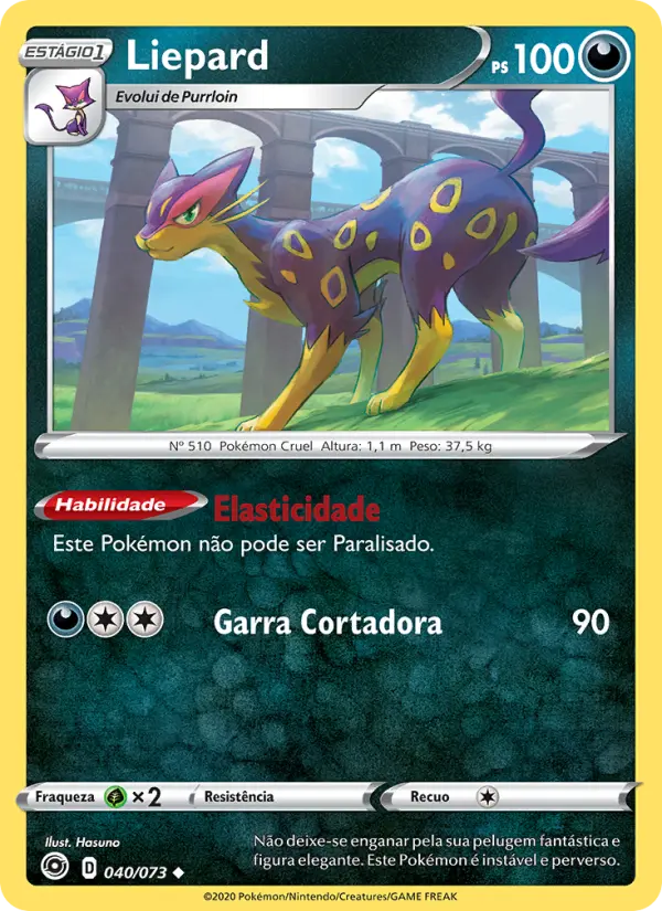 Liepard — Caminho do Campeão 40