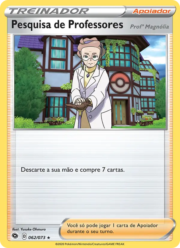 Pesquisa de Professores — Caminho do Campeão 62